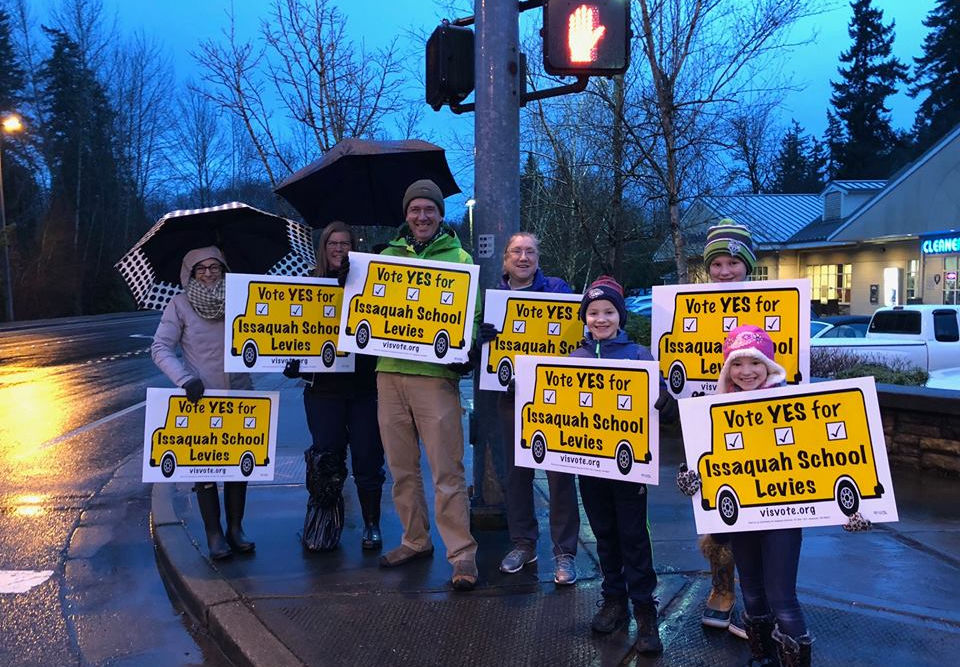 vote yes for issaquah school levies